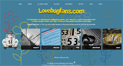 Desktop Screenshot of lovebugfans.net